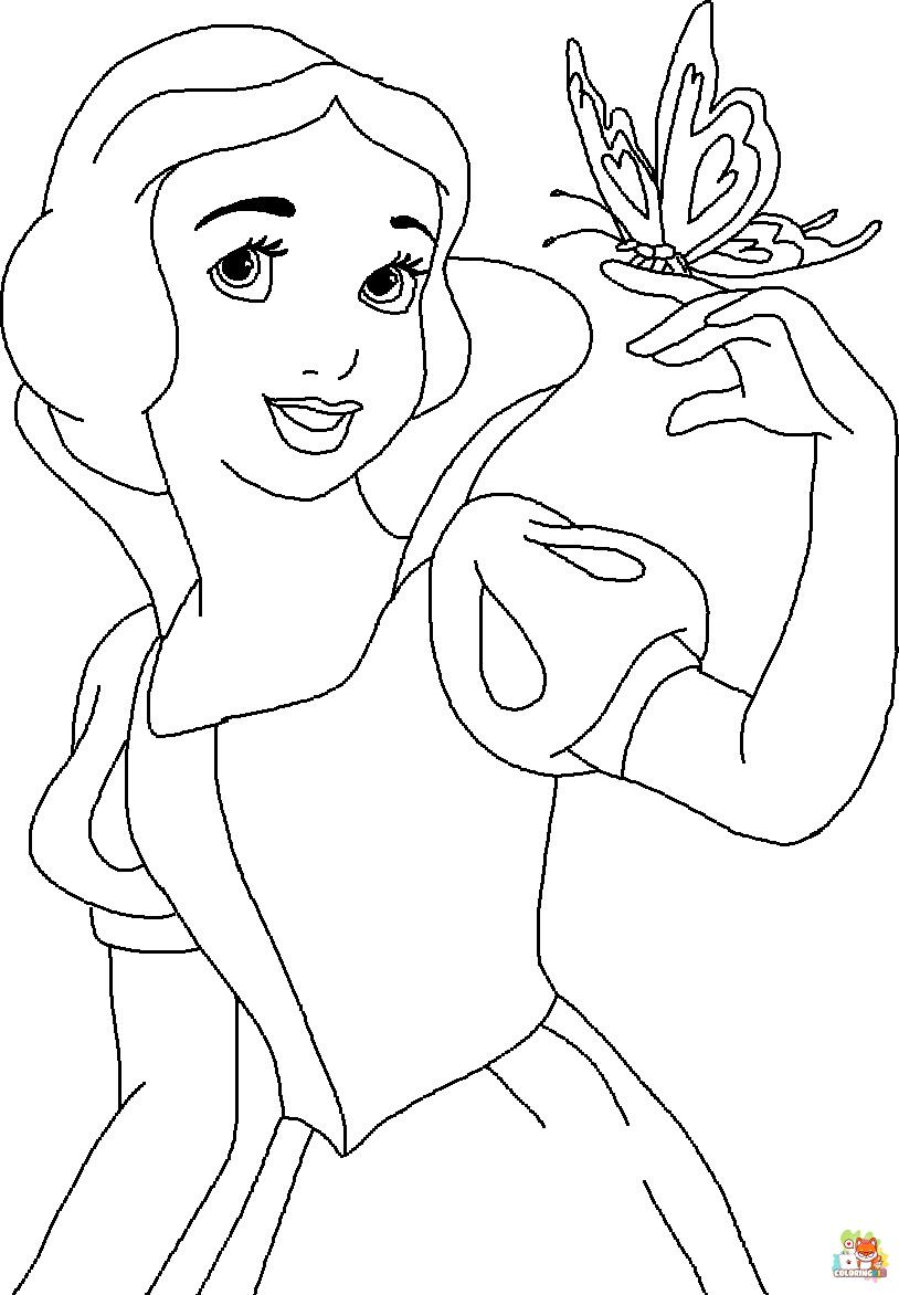 Princess Coloring Pages 2 1