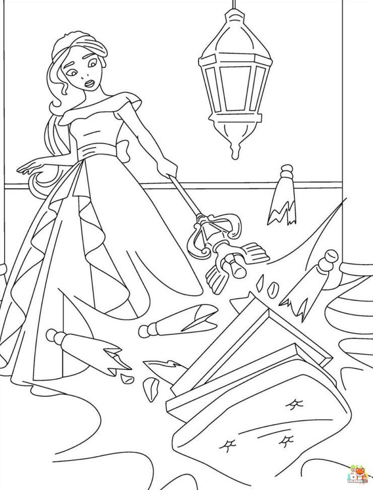 Princess Elena Coloring Pages 1