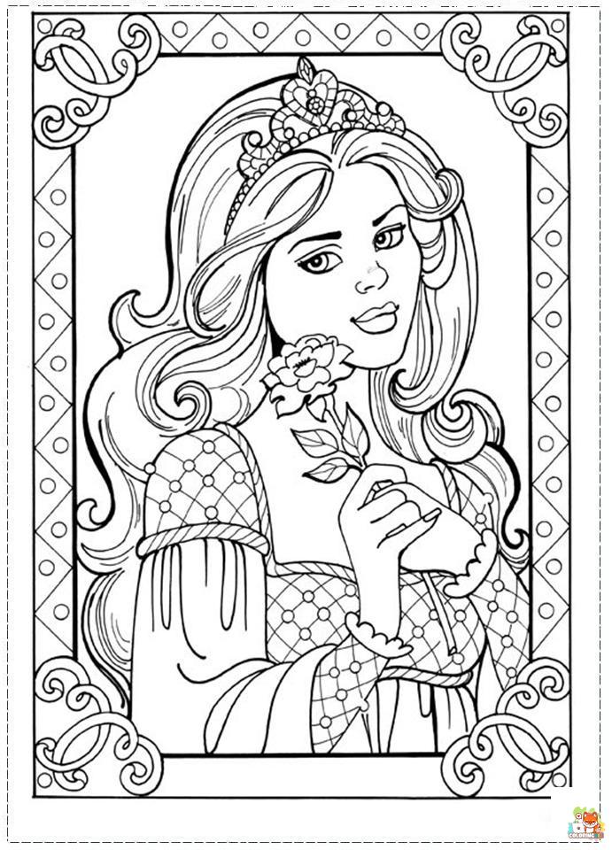 Princess Leonora Coloring Pages 2 2