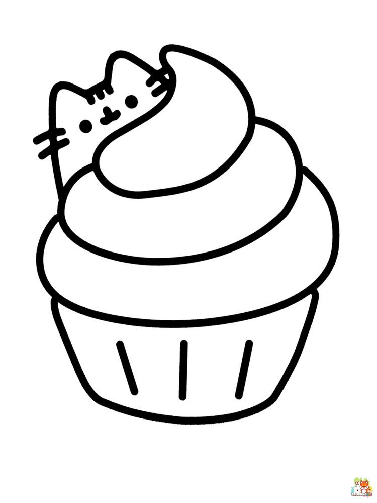 Pusheen Coloring Pages 24