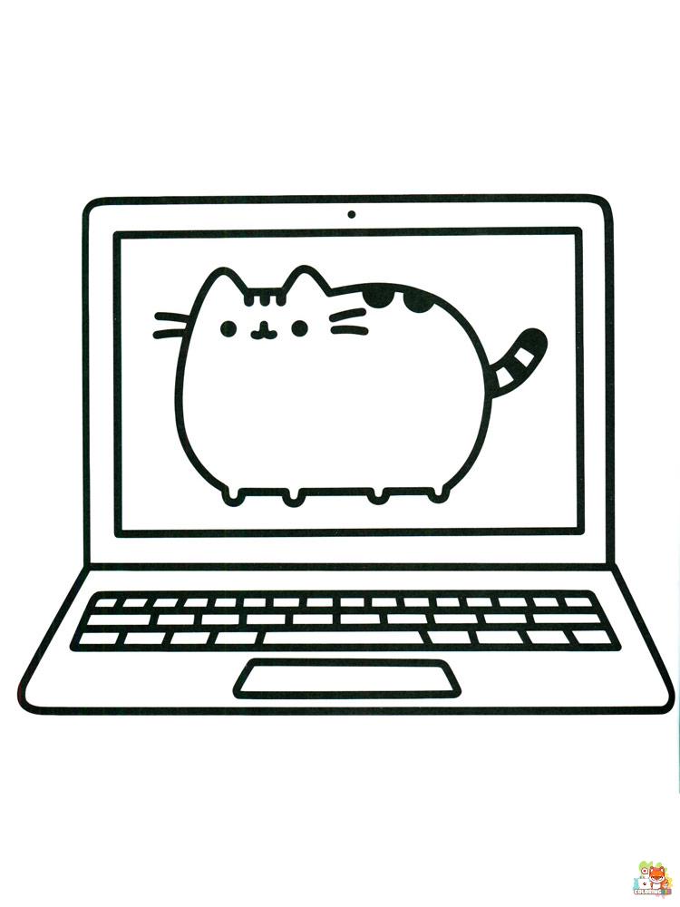 Pusheen Coloring Pages 25