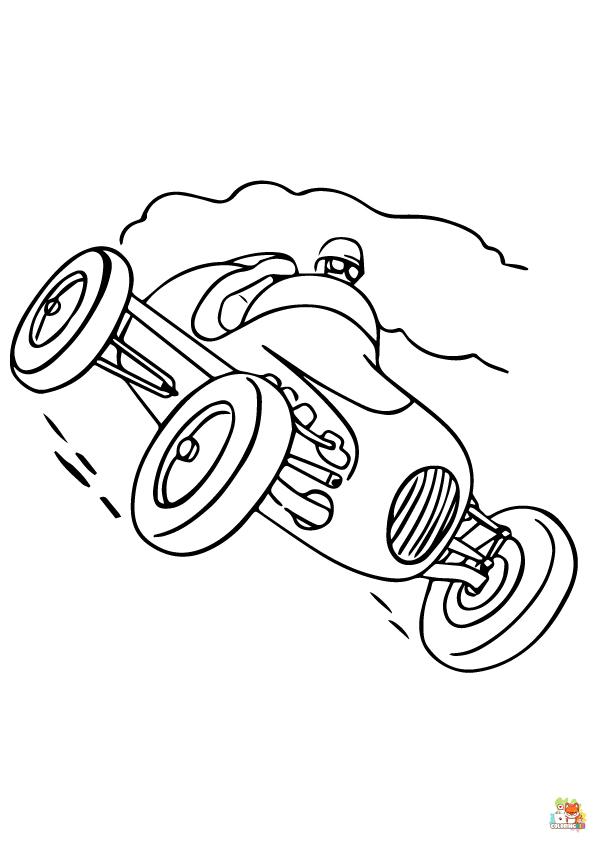 Racing Car Coloring Pages 13