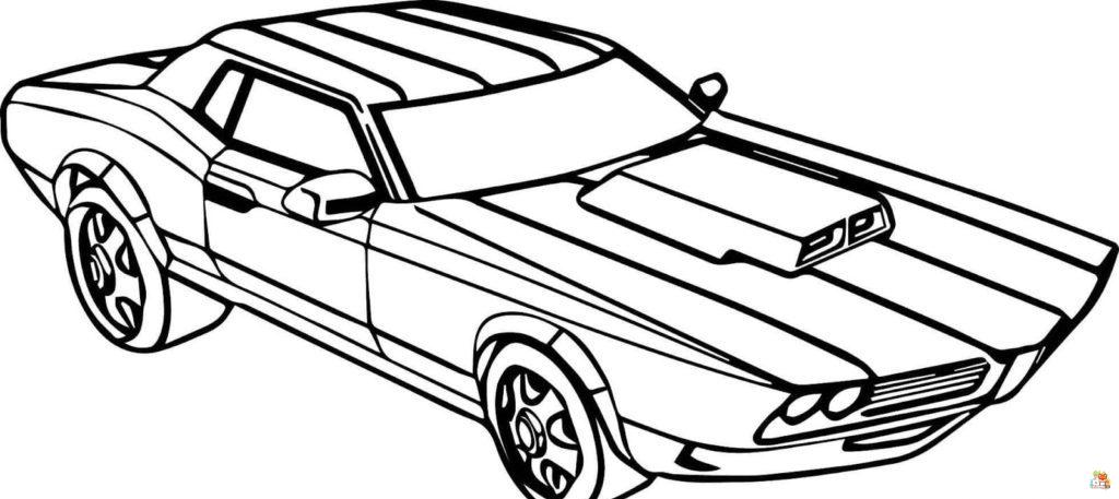 Racing Car Coloring Pages 16