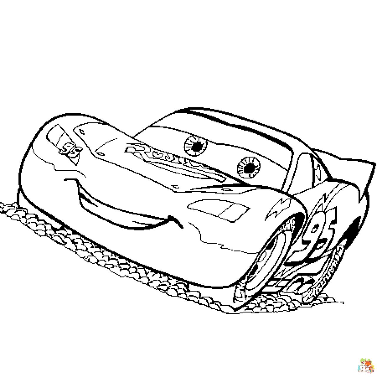 Racing Car Coloring Pages 3