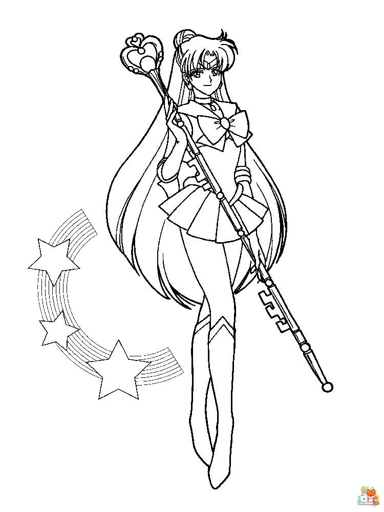 Sailor Moon Coloring Pages 1