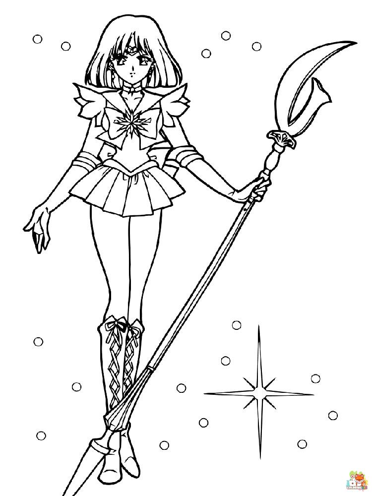 Sailor Moon Coloring Pages 11