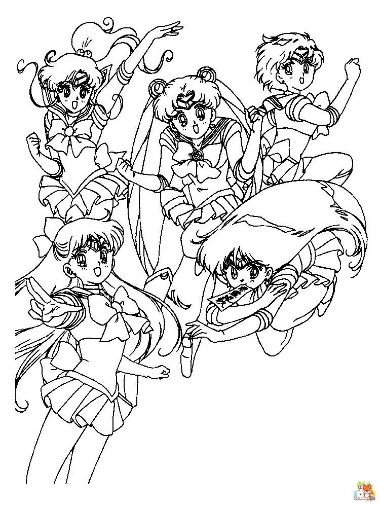 Sailor Moon Coloring Pages 3
