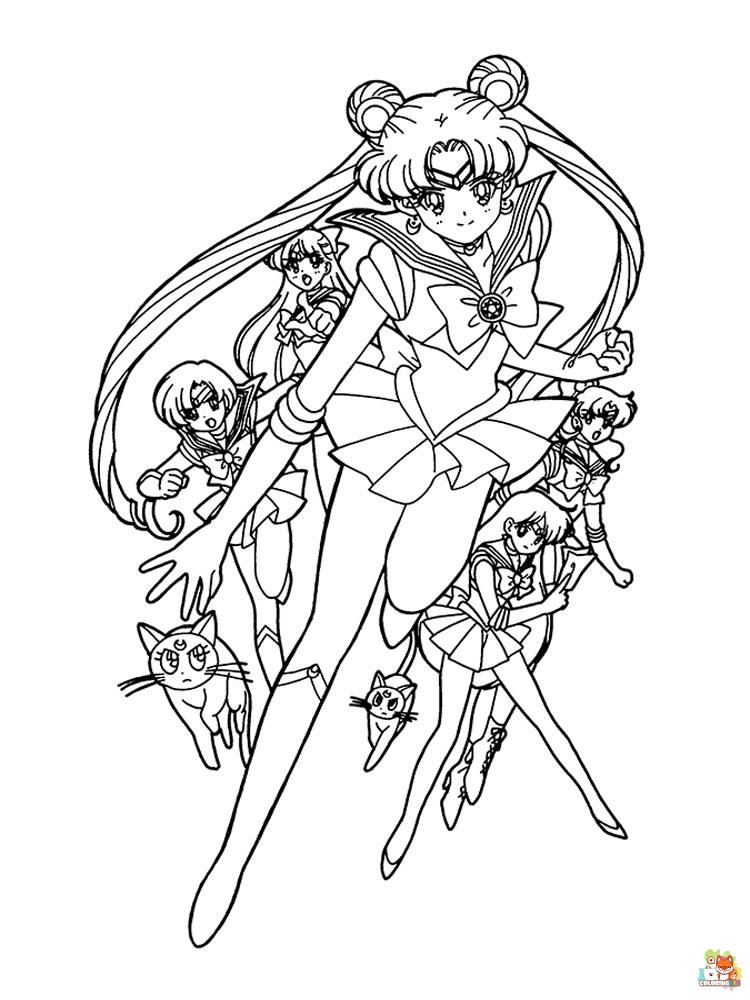 Sailor Moon Coloring Pages 7