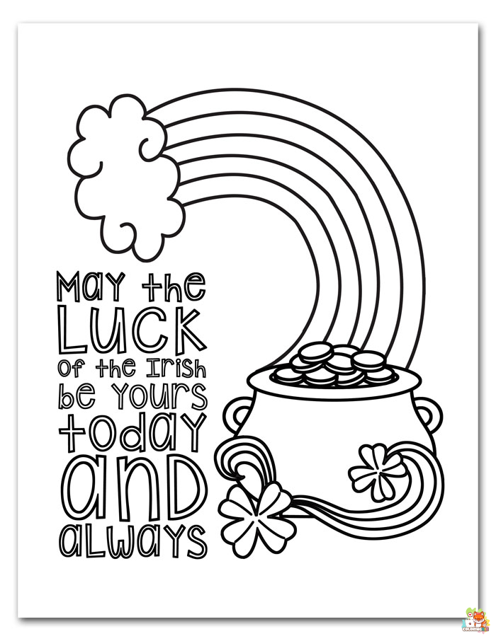 St Patricks Day Coloring Pages 6