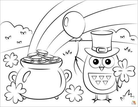 St Patricks Day Coloring Pages 7