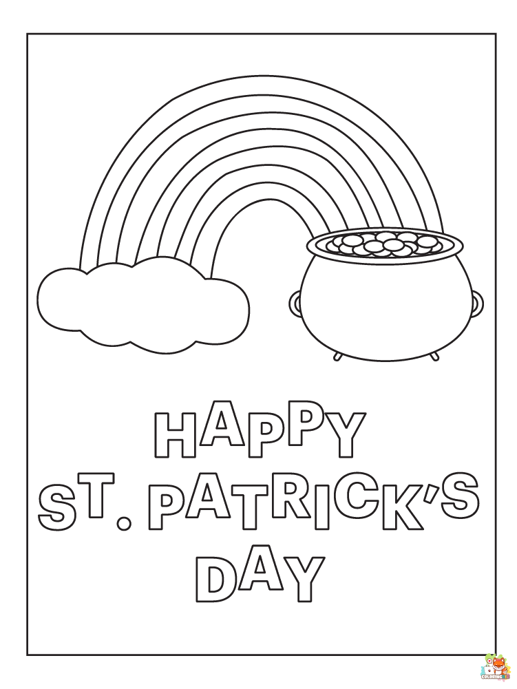 St Patricks Day Coloring Pages 8