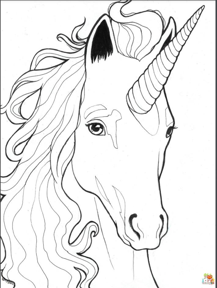 The Last Unicorn Coloring Pages 10