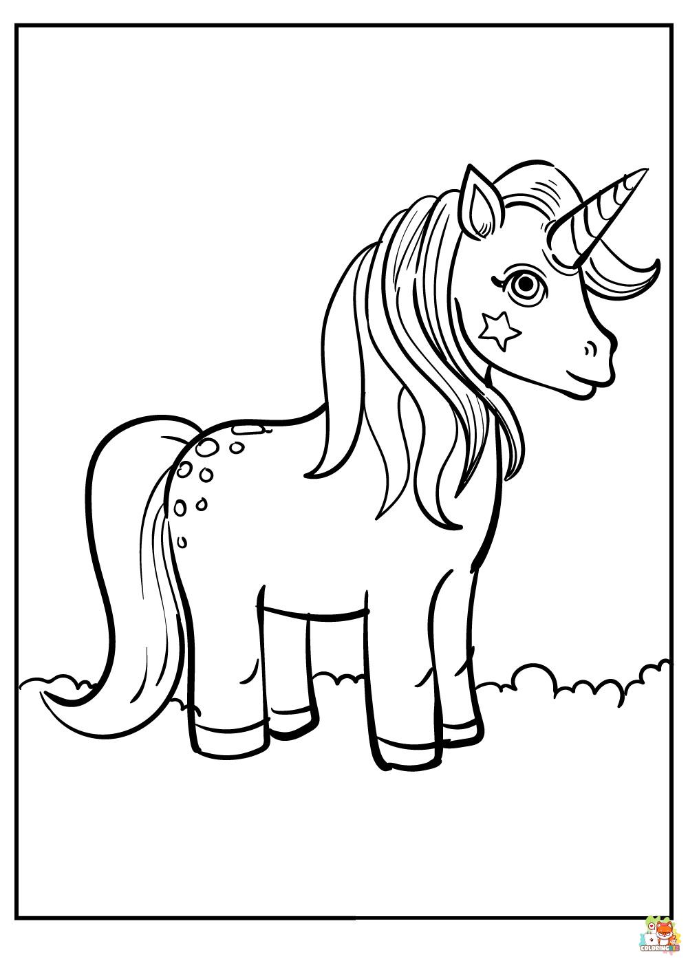 The Last Unicorn Coloring Pages 11