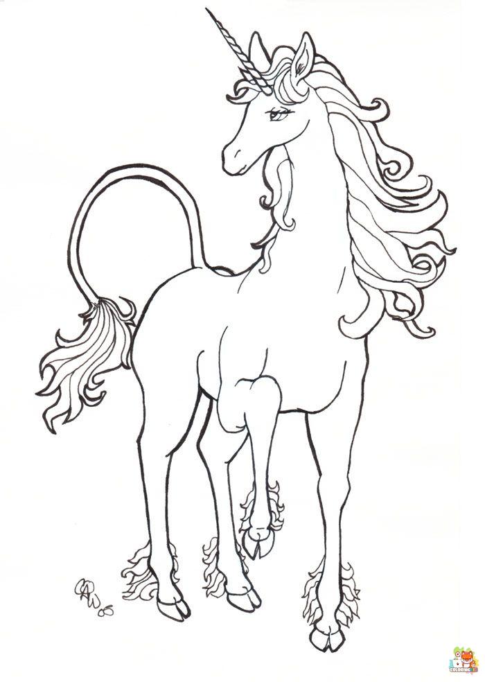 The Last Unicorn Coloring Pages 13