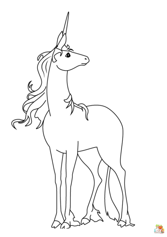 The Last Unicorn Coloring Pages 2
