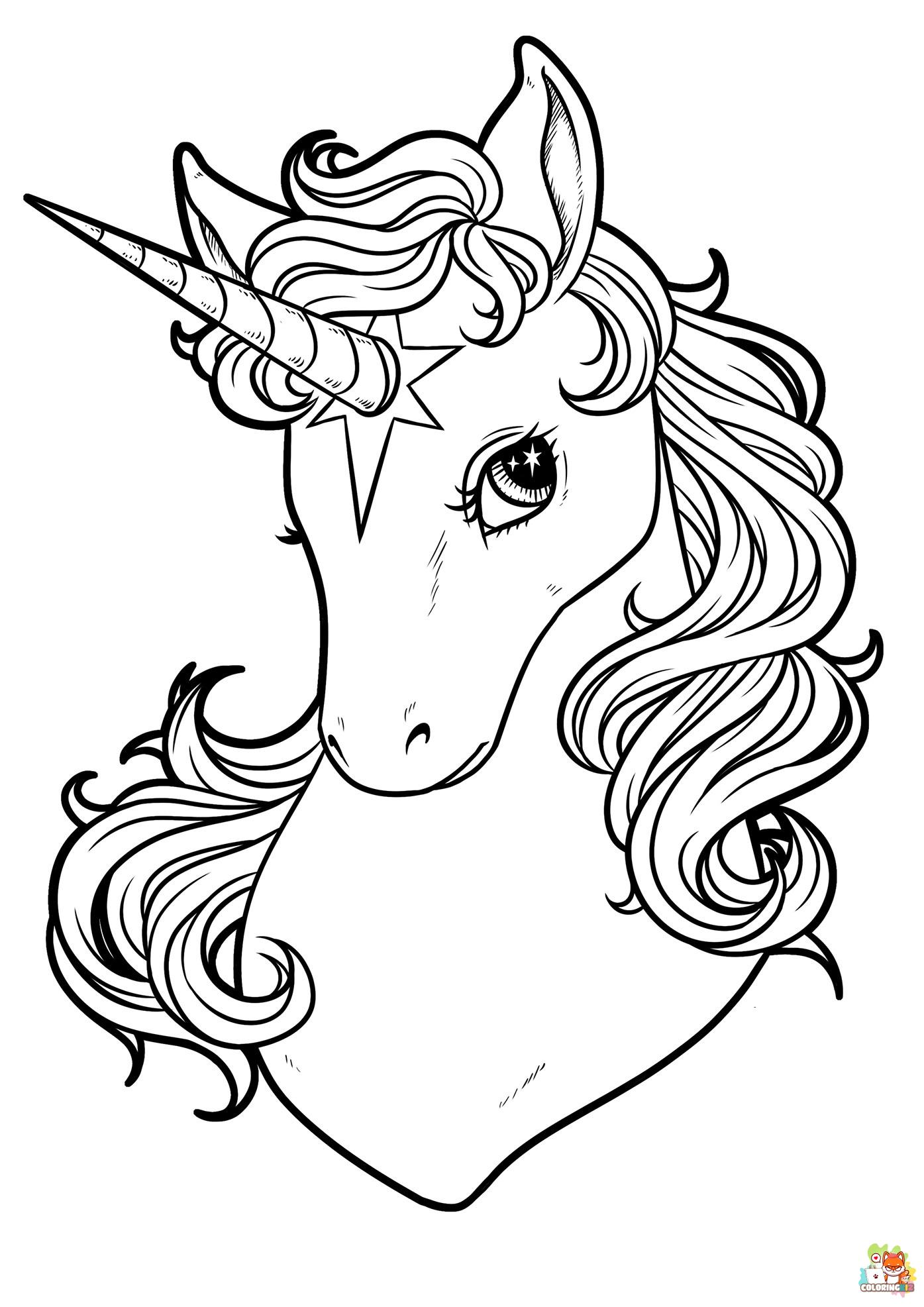The Last Unicorn Coloring Pages 5