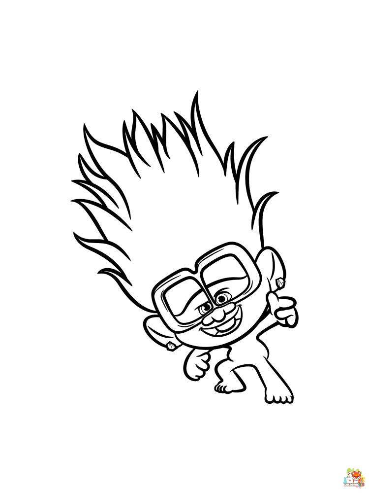 Trolls Coloring Pages 9