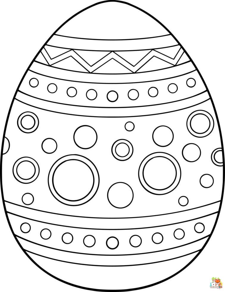 coloring pages easter egg 2
