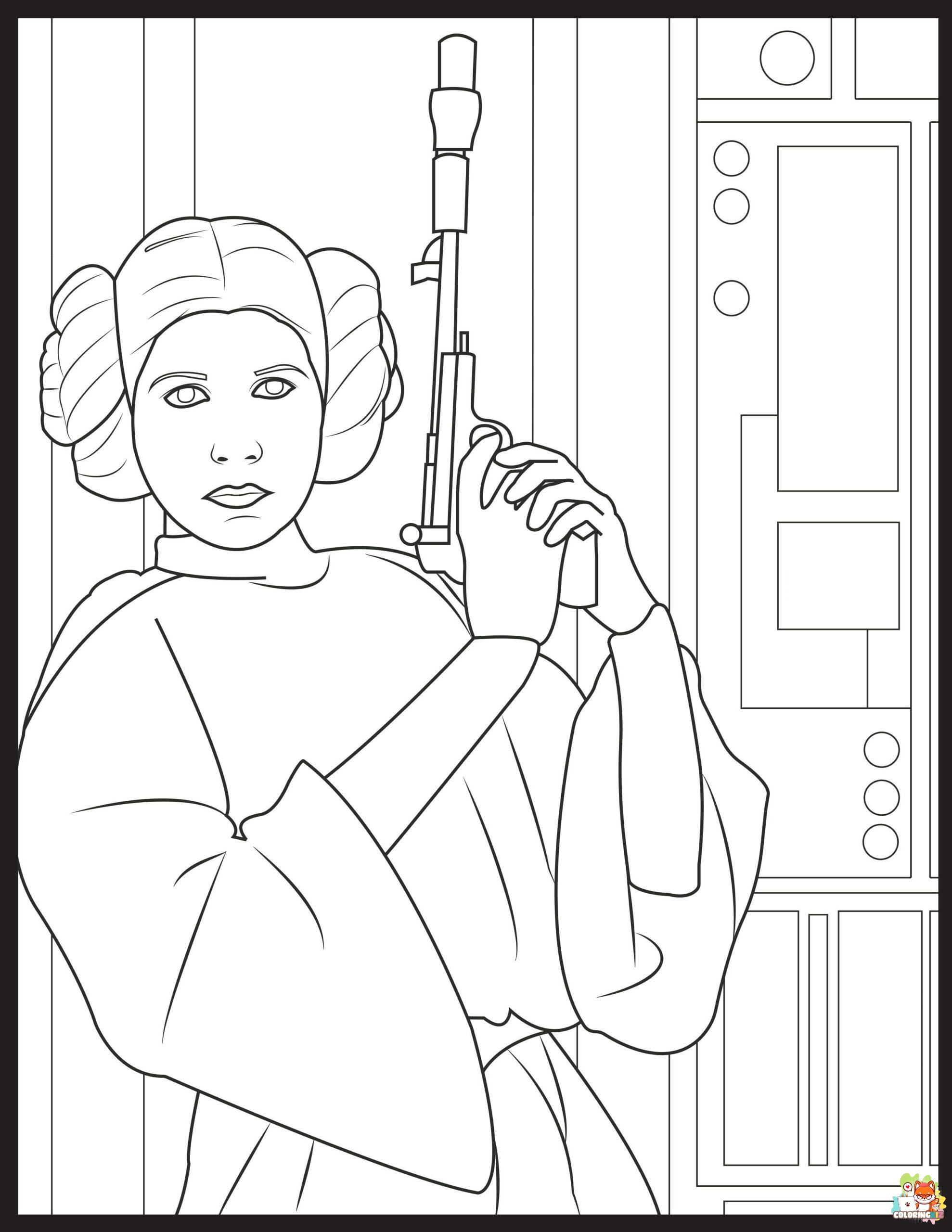 printable star wars coloring pages