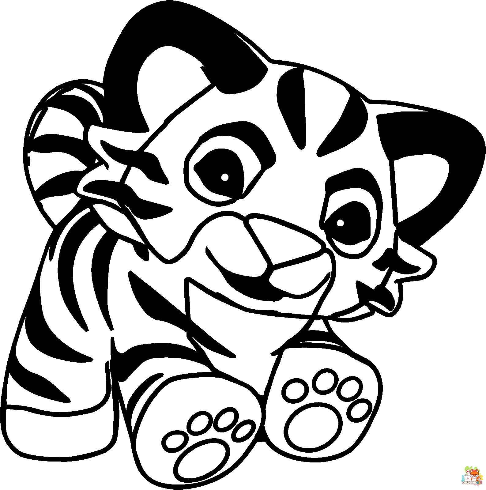 tiger coloring pages 5