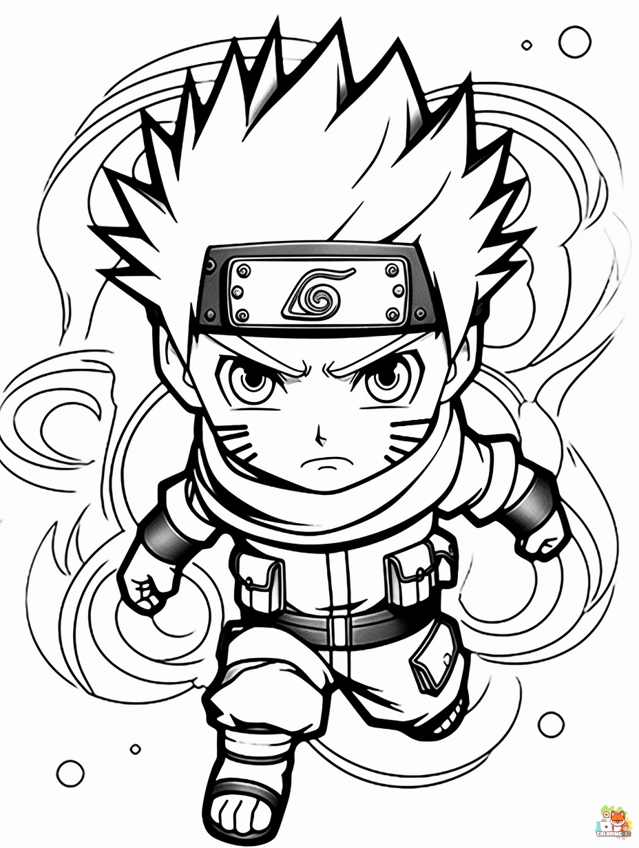 Anime Coloring Pages Naruto 4