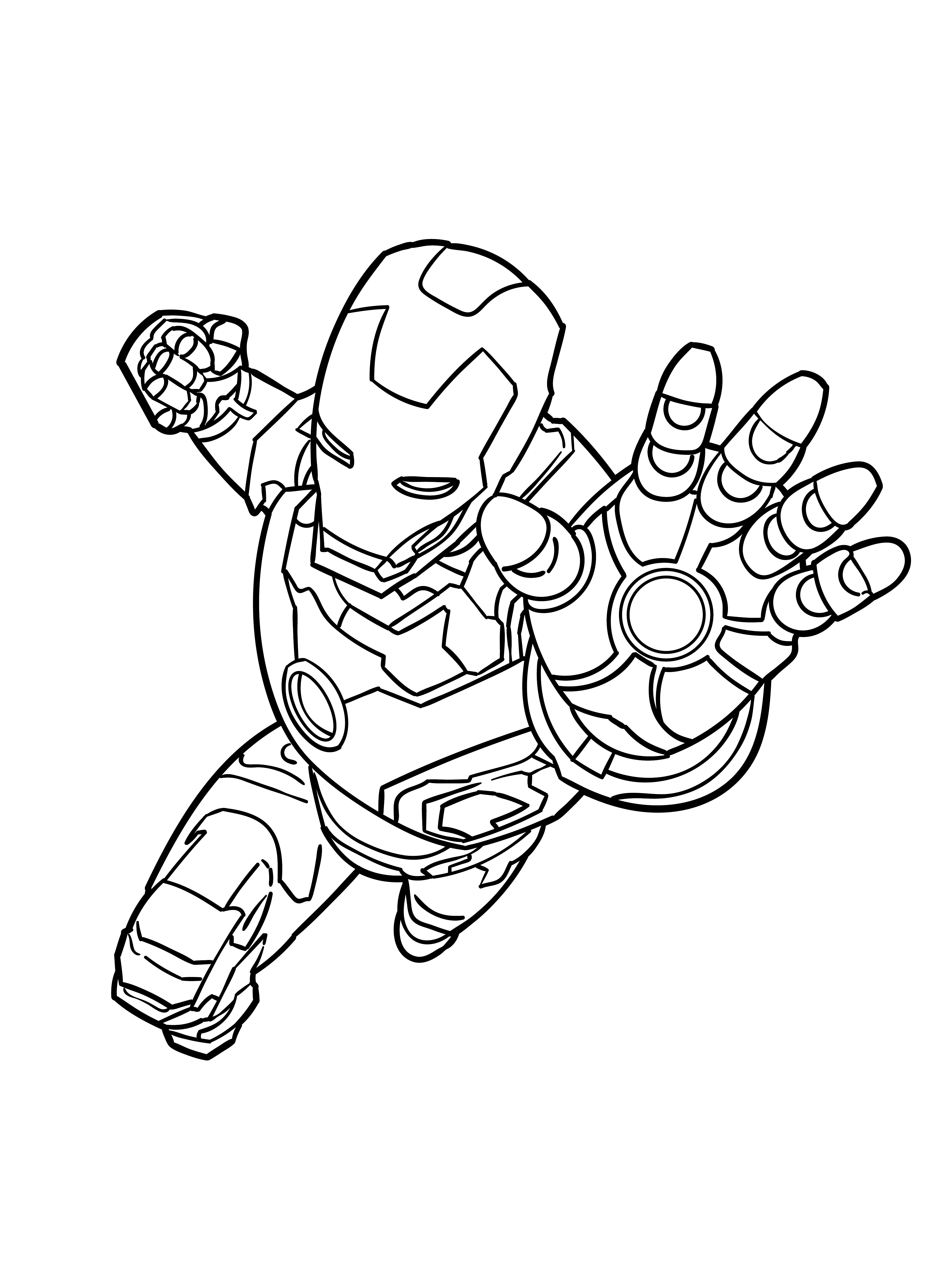 Avengers Coloring Pages 1
