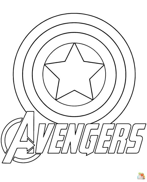 Avengers Coloring Pages 6