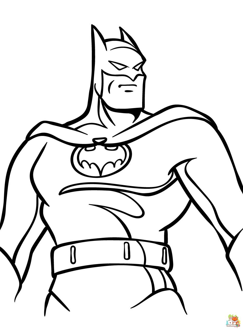 Batman Coloring Pages 2