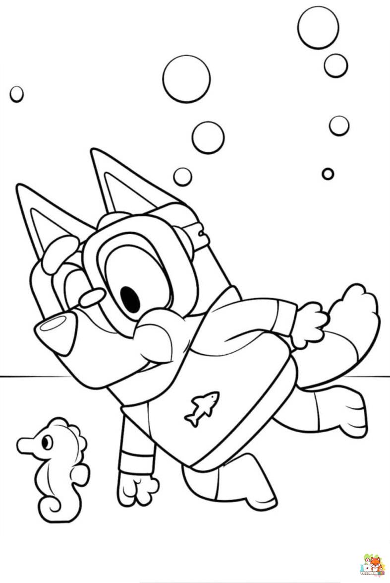 Bluey Coloring Pages 5