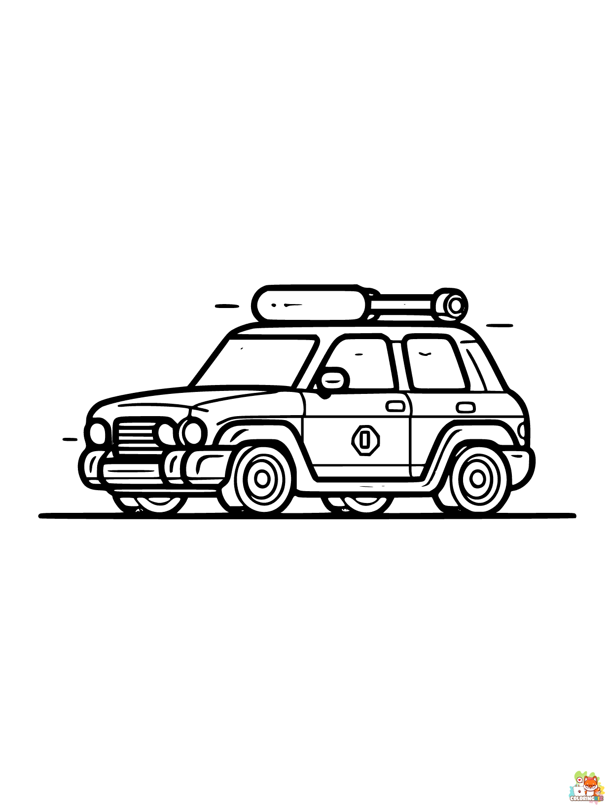 Car coloring pages 5