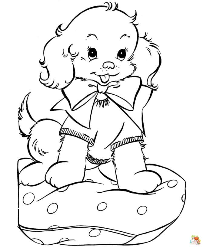 Cinna Puppy Coloring Pages 3