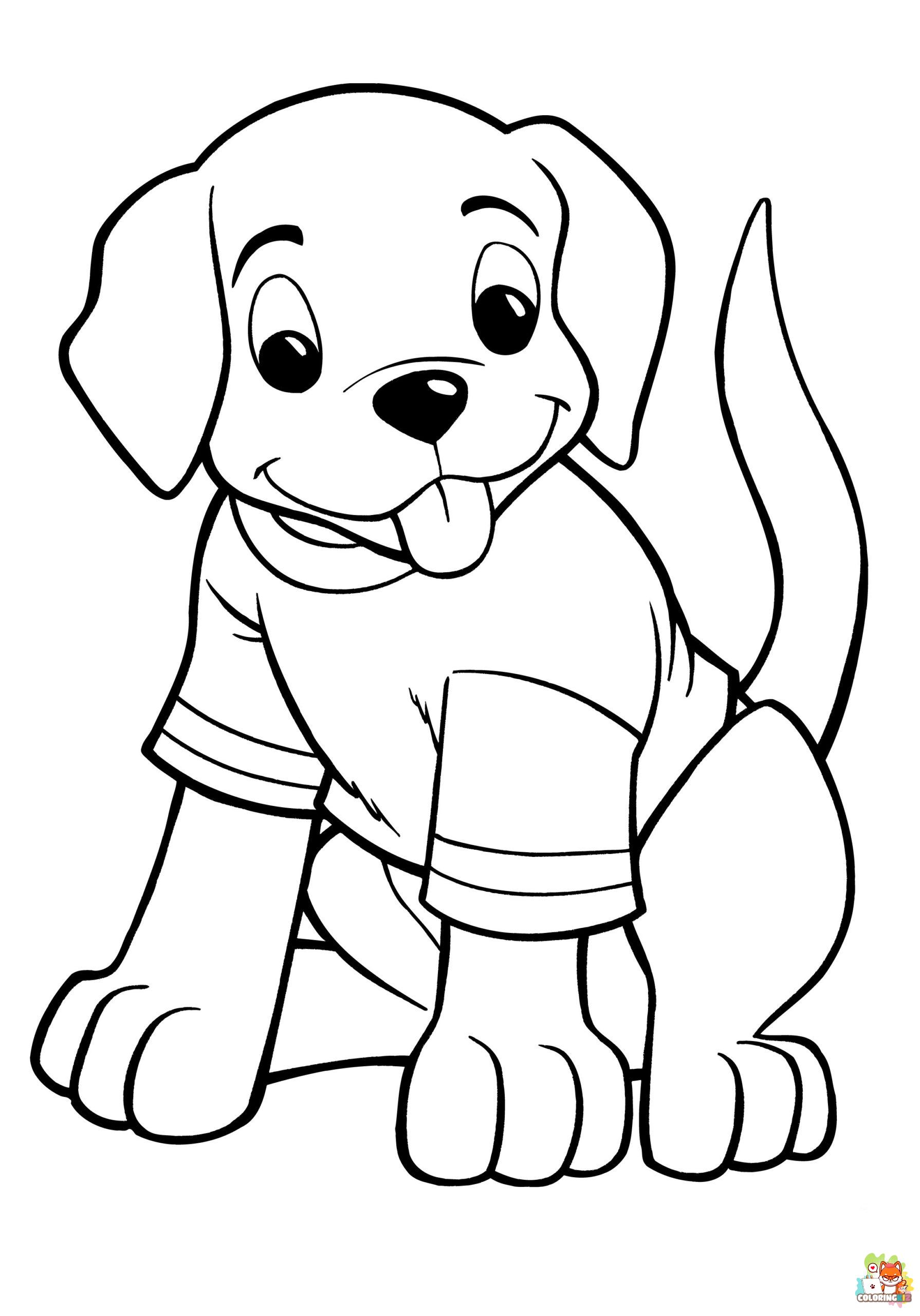 Cinna Puppy Coloring Pages 6