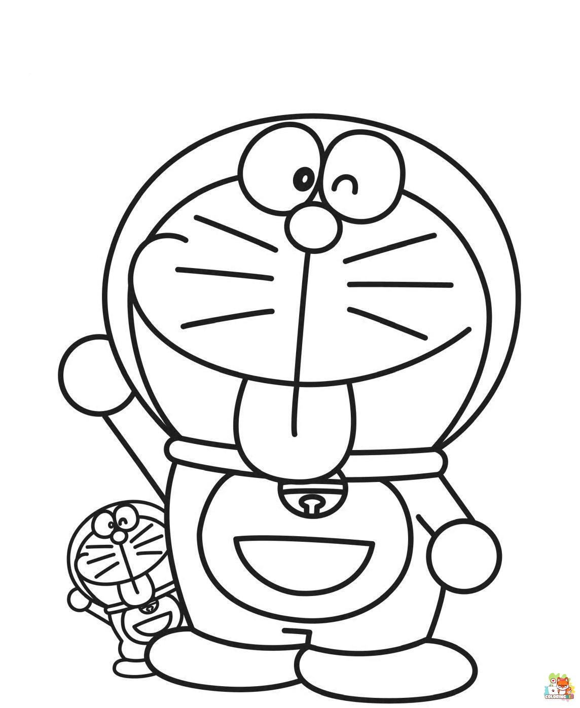 Doraemon Coloring Pages 6