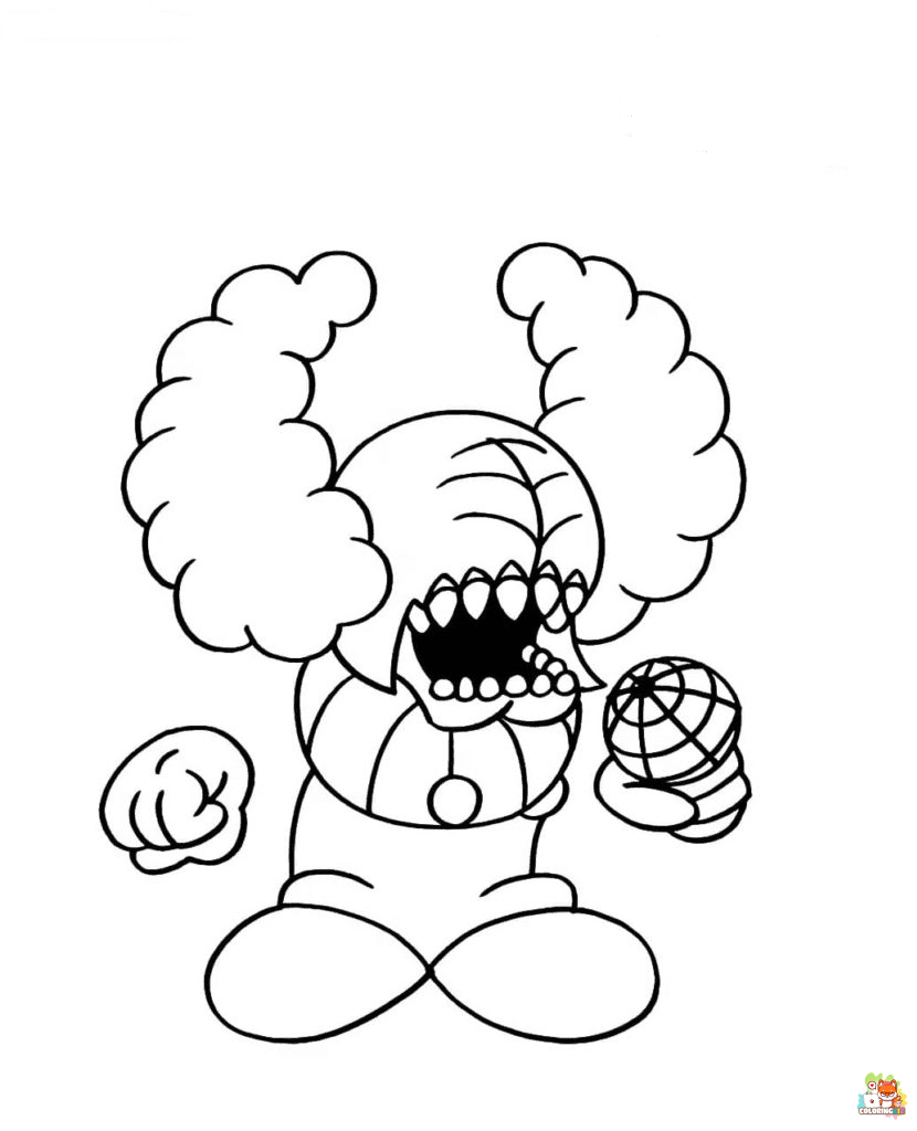 FNF Tricky Coloring Pages 1