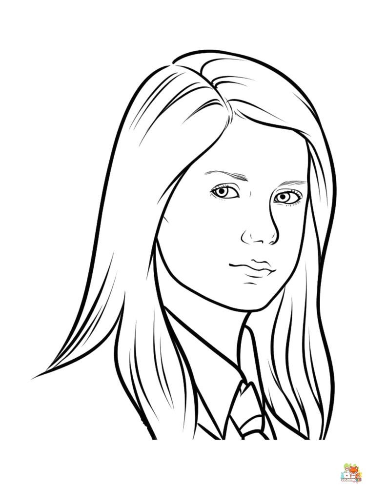 Face Coloring Pages 13