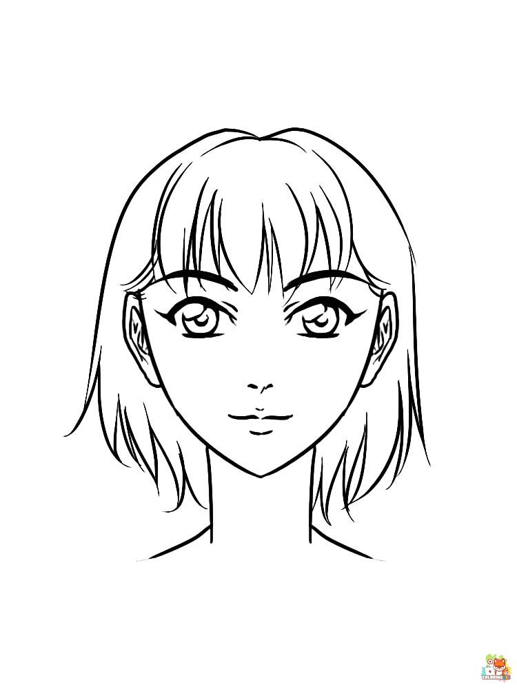 Face Coloring Pages 16