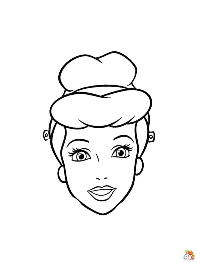 Face Coloring Pages 20
