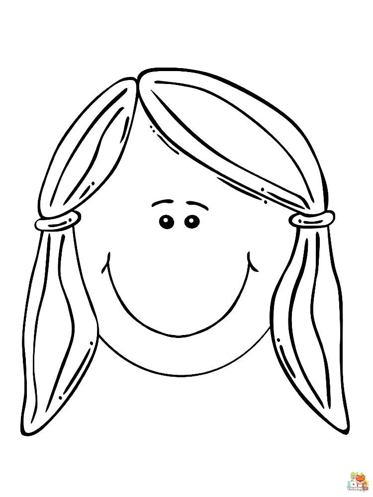 Face Coloring Pages 27