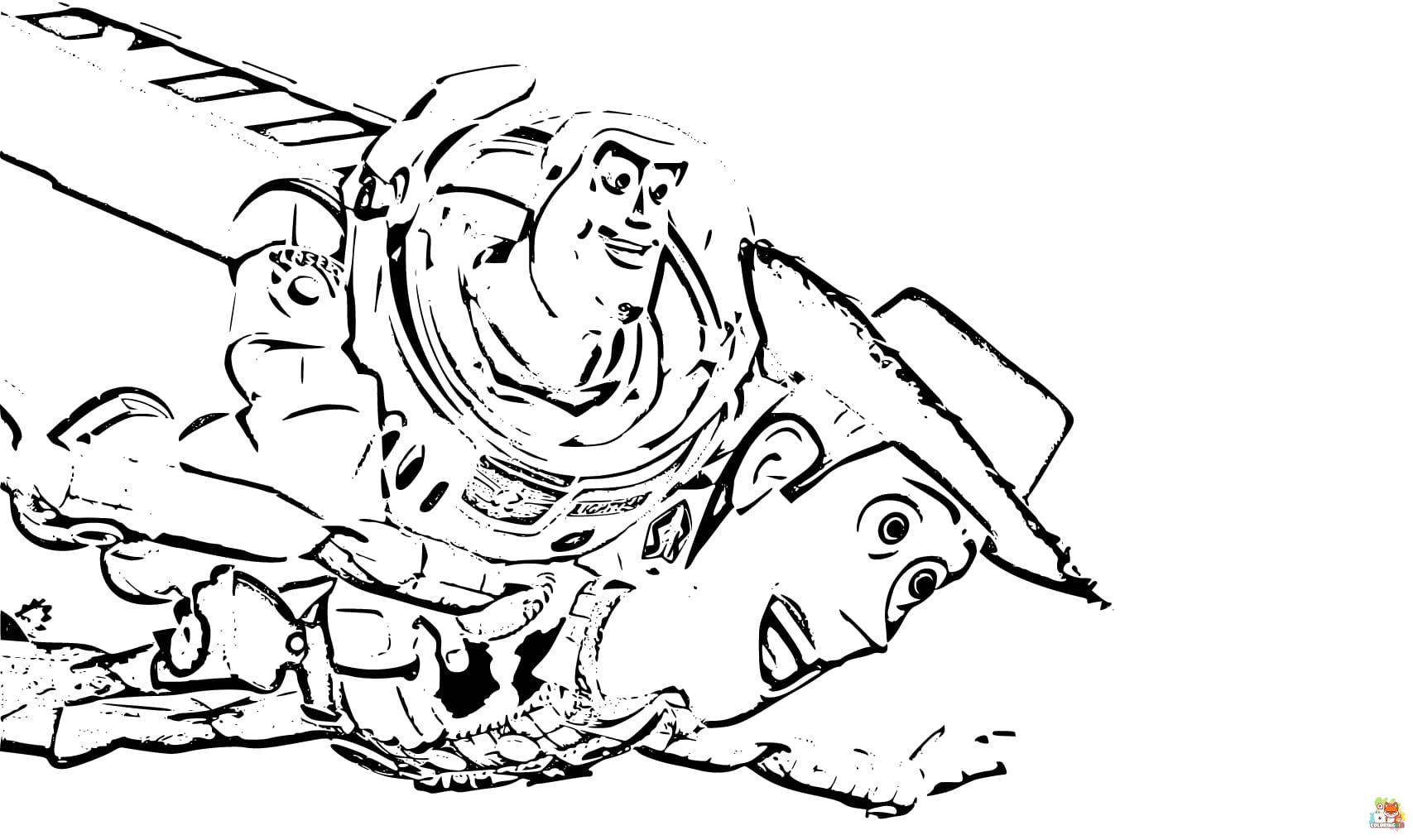 Free Toy Story coloring pages for kids