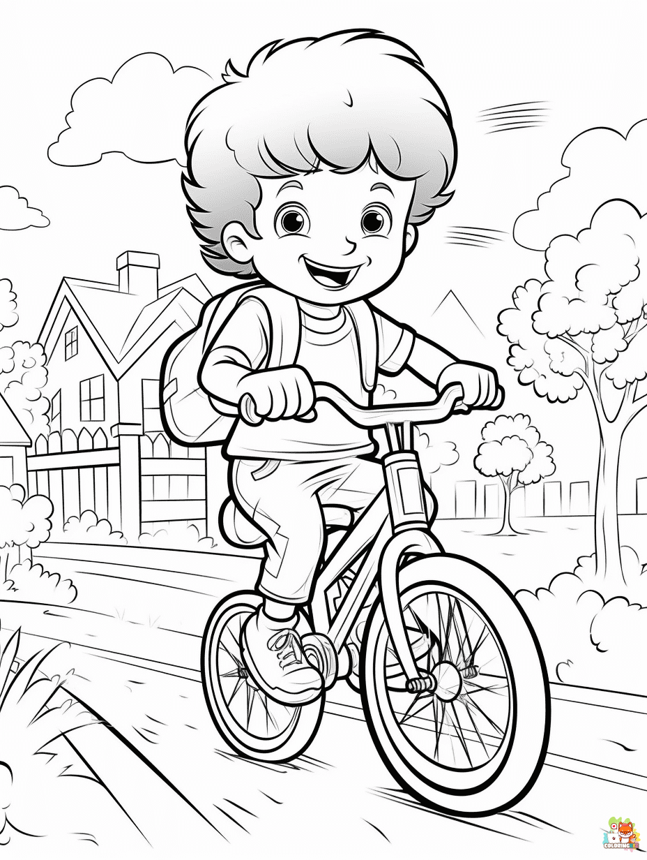 Free end of summer coloring pages for kids 1