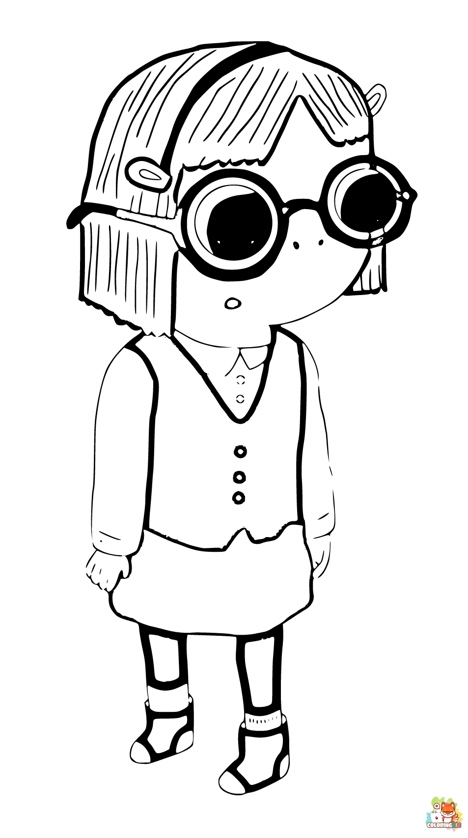 Free summer camp island coloring pages for kids 1