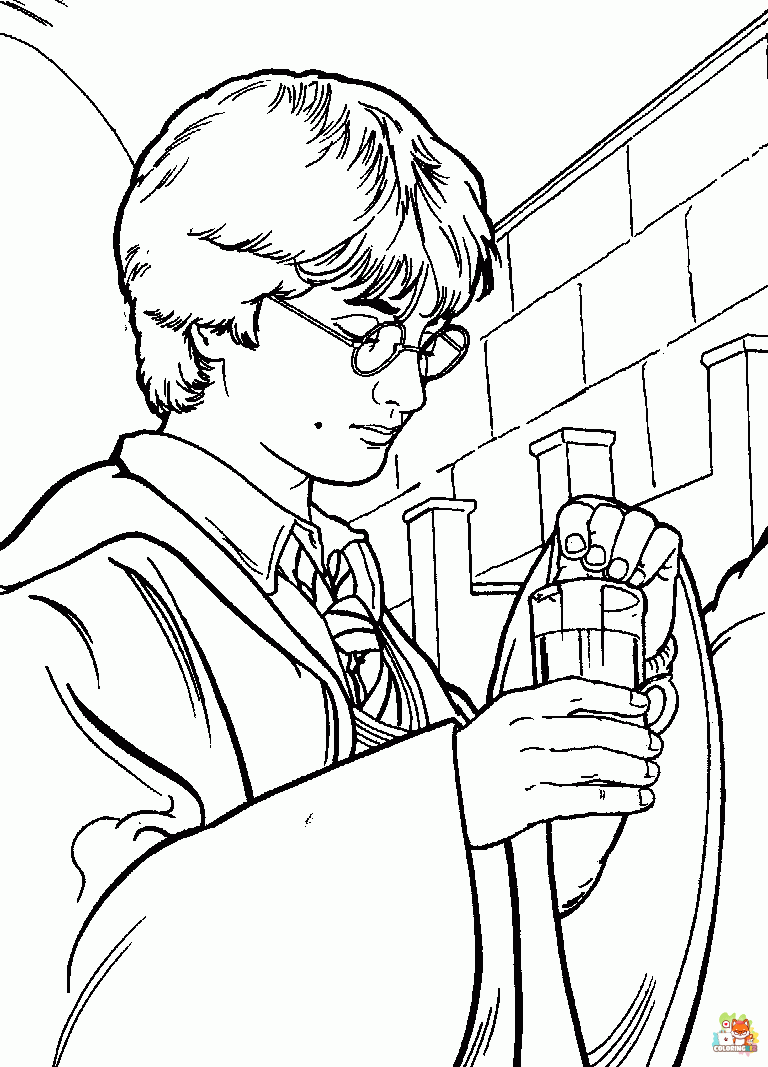 Harry Potter Coloring Pages 1