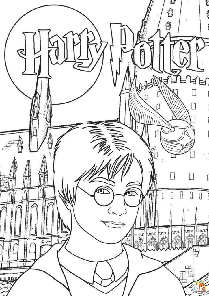 Harry Potter Coloring Pages 1