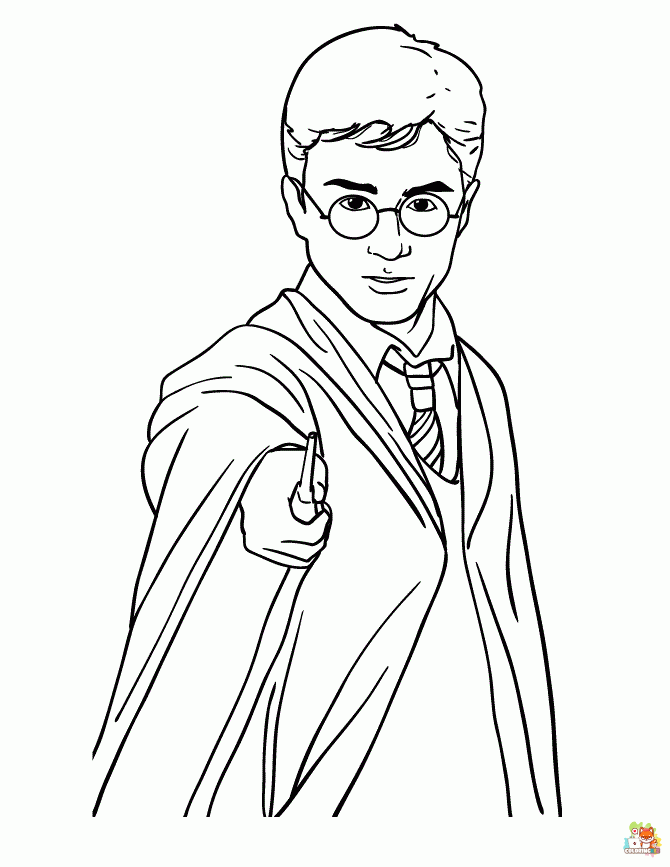 Harry Potter Coloring Pages 2