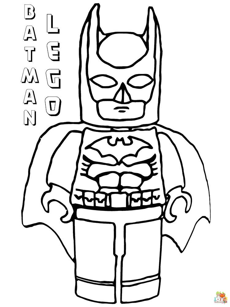 Lego Batman Coloring Pages free