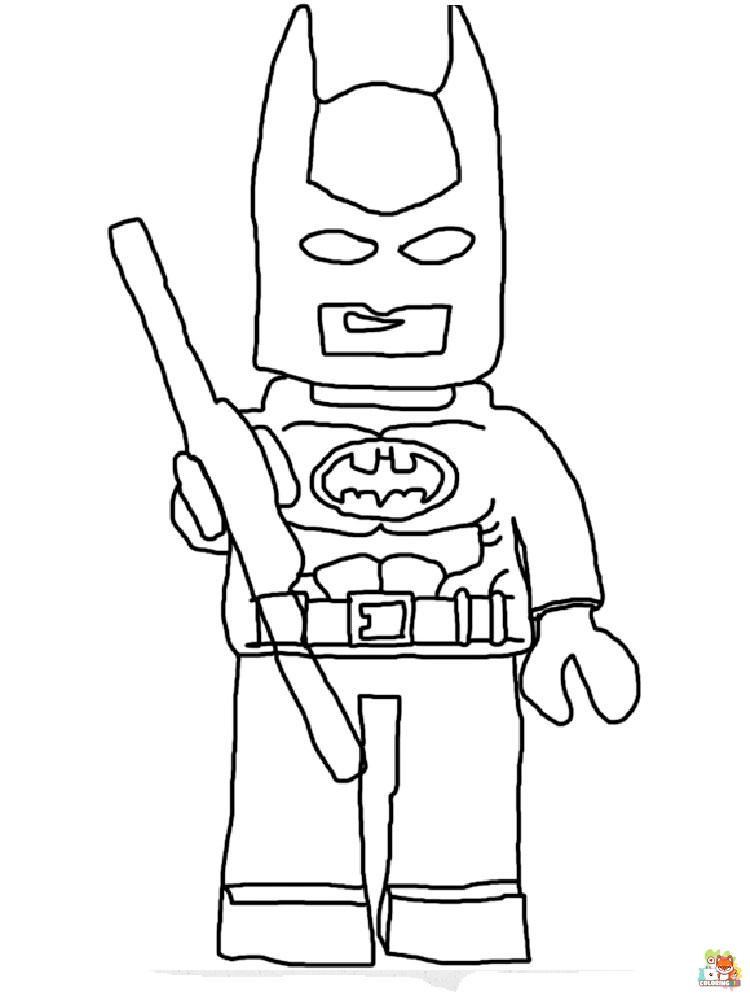 Lego Batman Coloring Pages 20