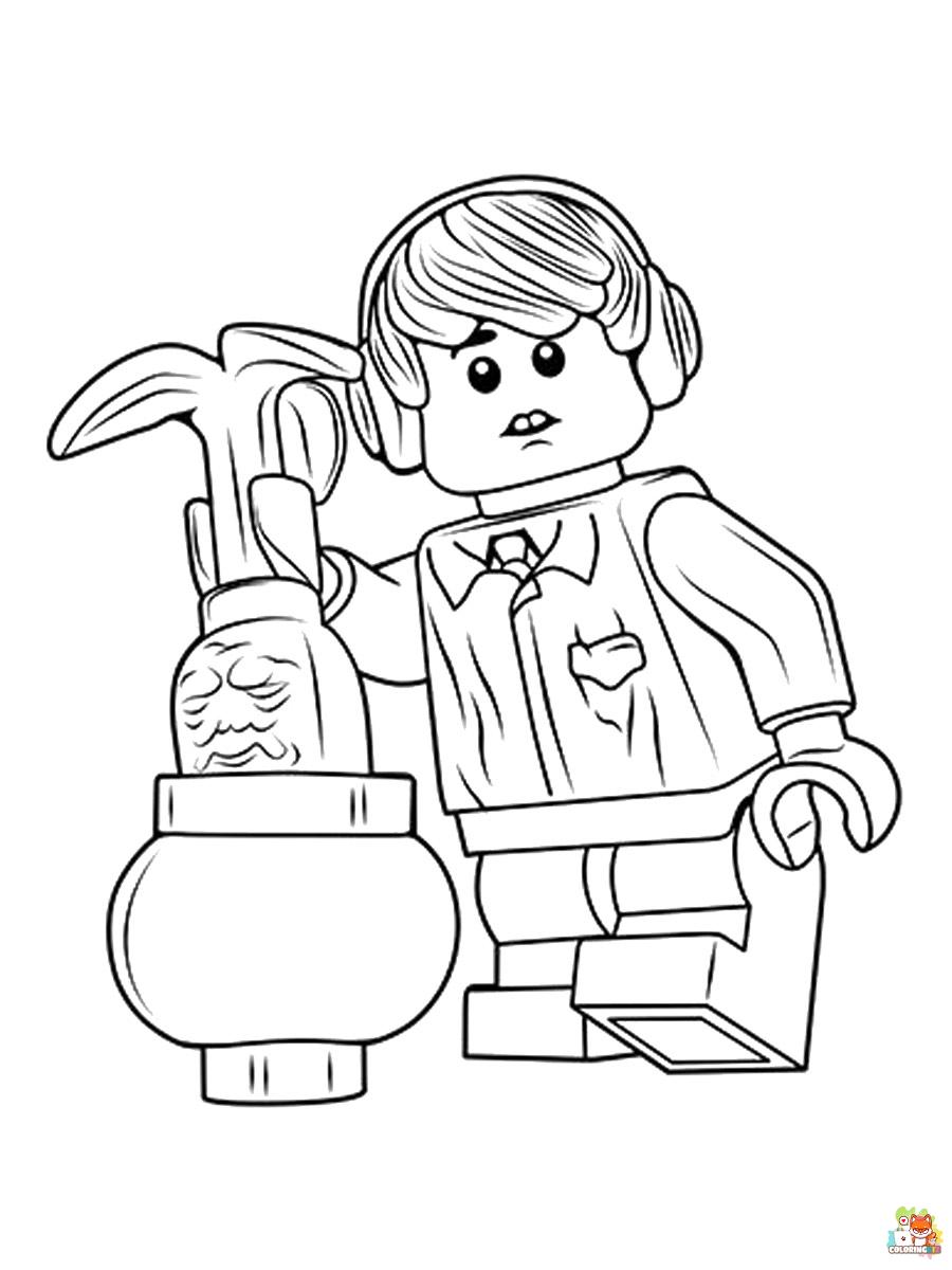 Lego Harry Potter Coloring Pages 10