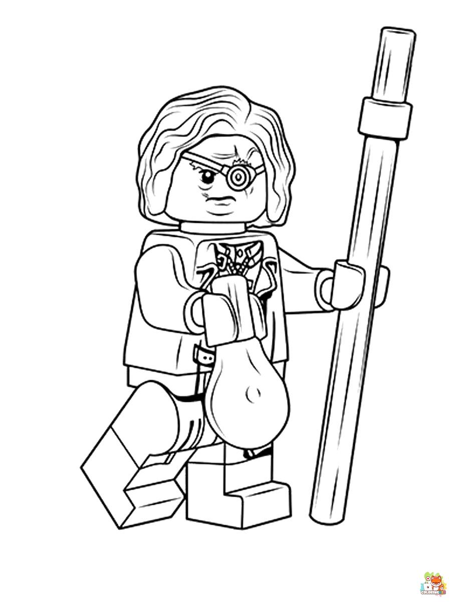 Lego Harry Potter Coloring Pages 12