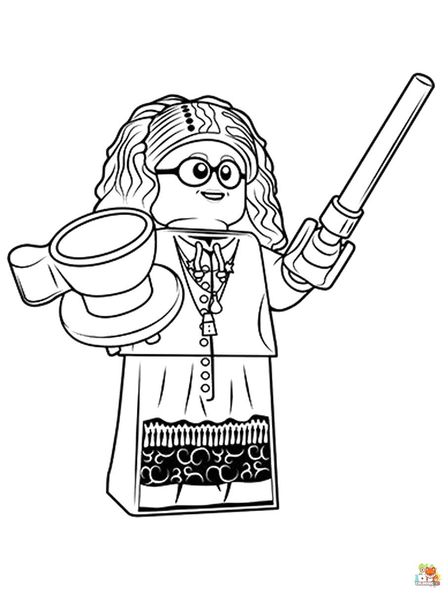 Lego Harry Potter Coloring Pages 13