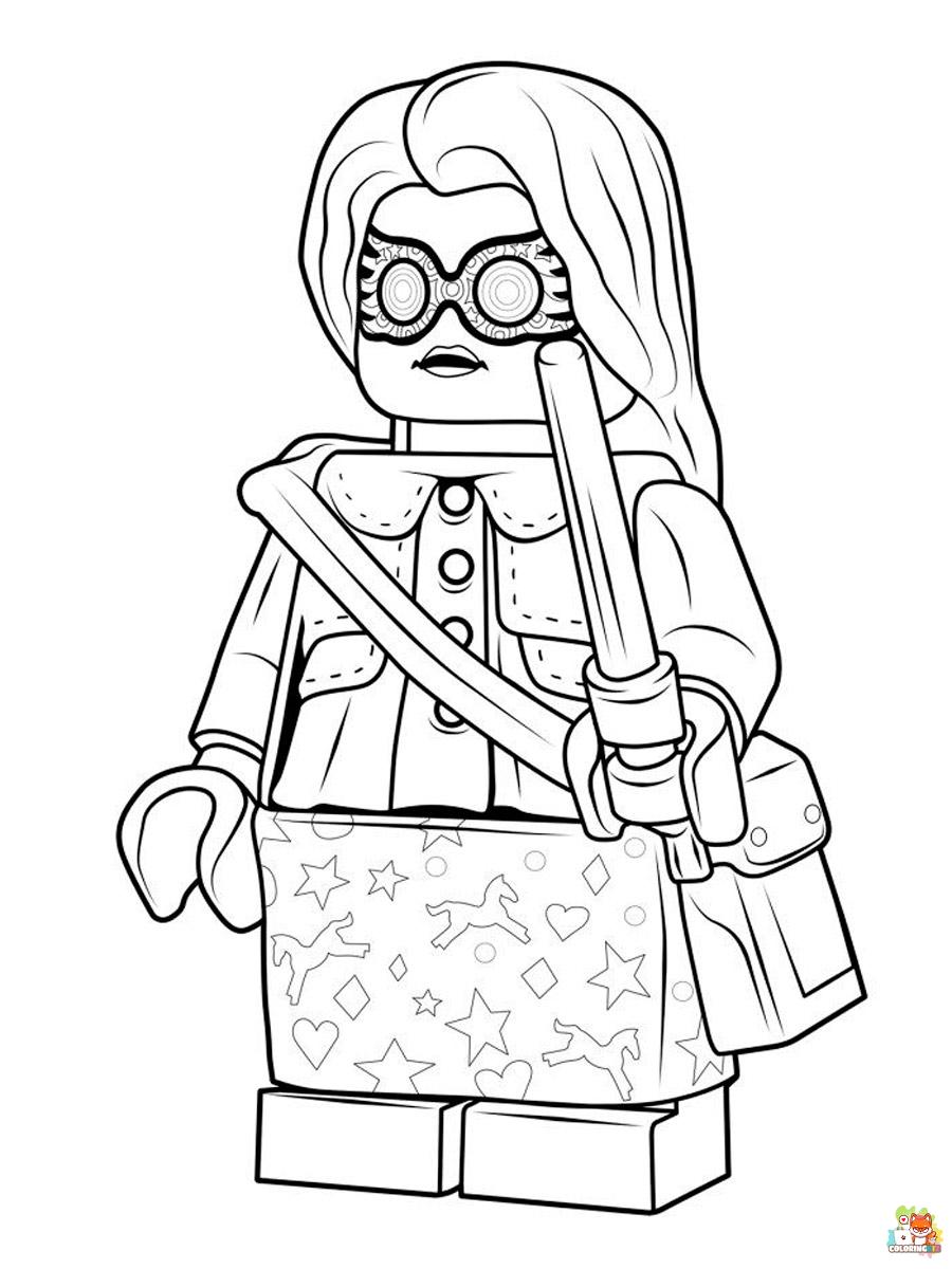 Lego Harry Potter Coloring Pages free